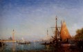 El barco Grand Conal Barbizon Felix Ziem paisaje marino Venecia